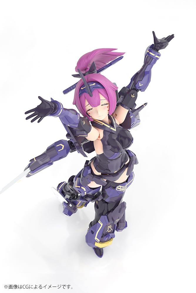 Kotobukiya Megami Device Asura Archer Kizuna Kagei Full Approximately 140mm Scale Plastic Model Kit Package, Tall, 1/1