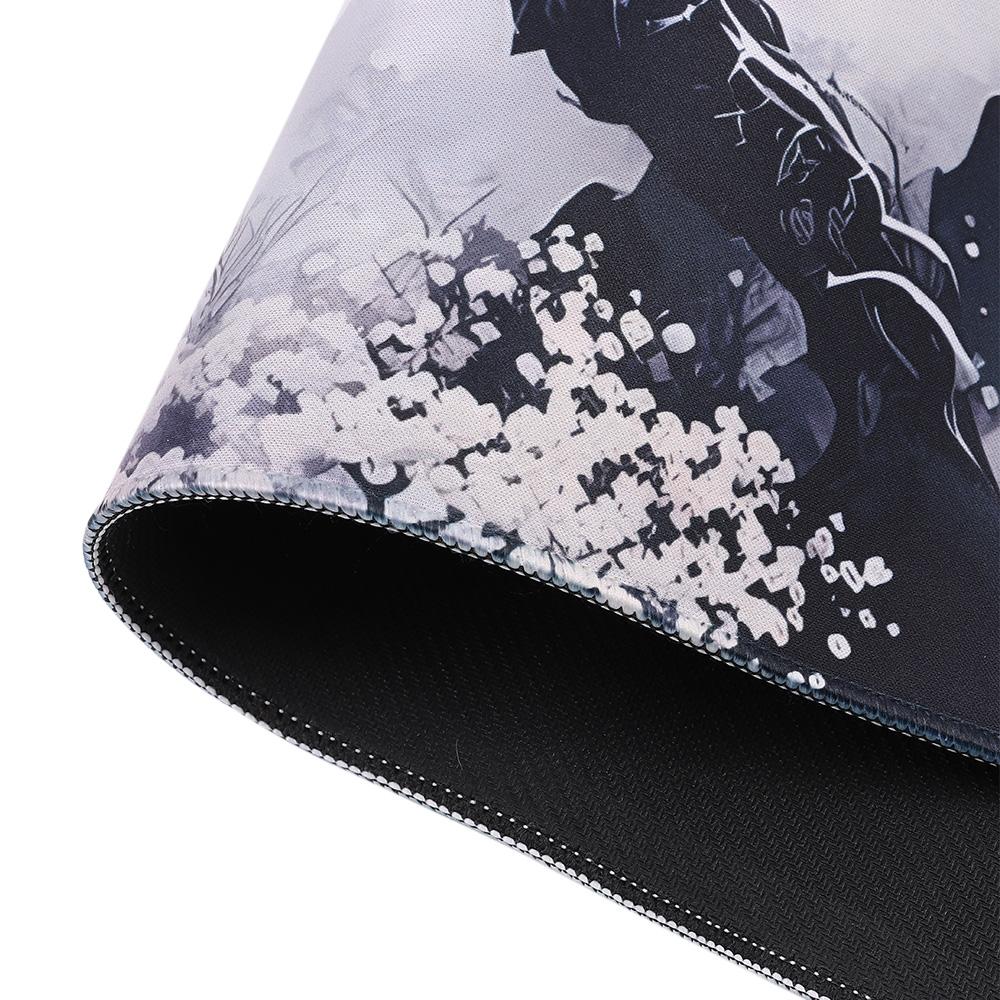 Нескользящий коврик для мыши, расширенный большой коврик для стола 31,5"x11,8", подкладка для письма, игра