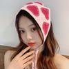 Cute Headbands Japanese Retro Headwear Fashion Hollow Triangle Scarf  Women