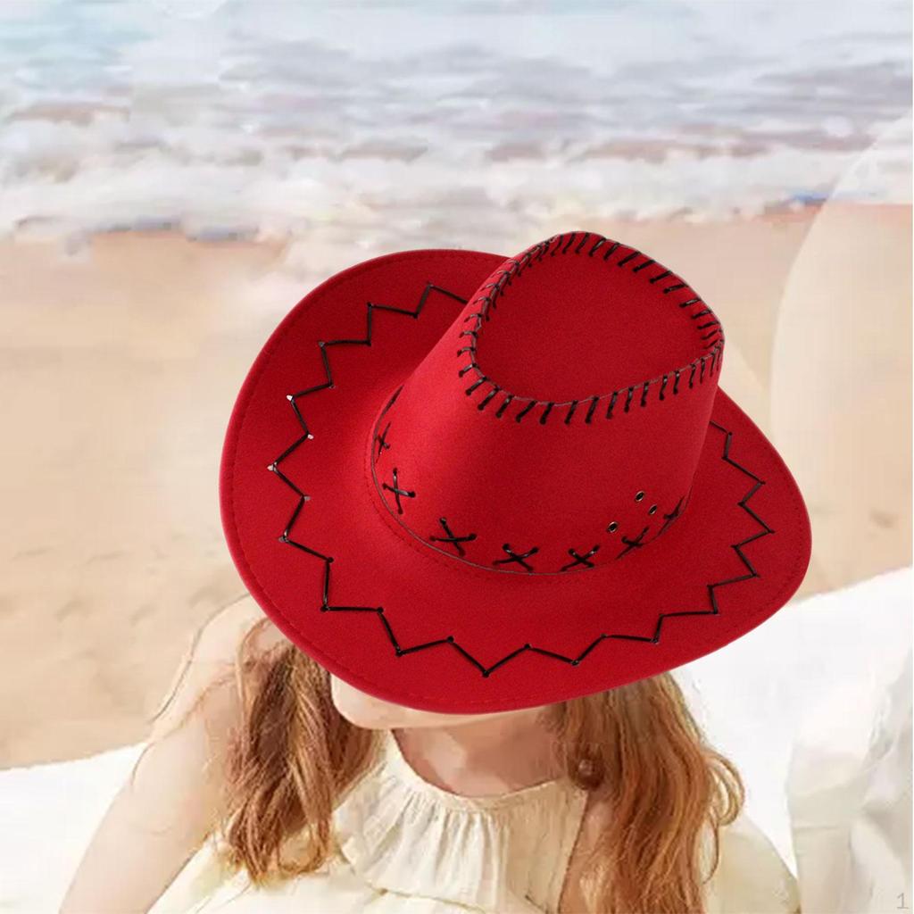 Ковбойская шляпа для мальчиков с широкими полями для фестиваля, рыбалки