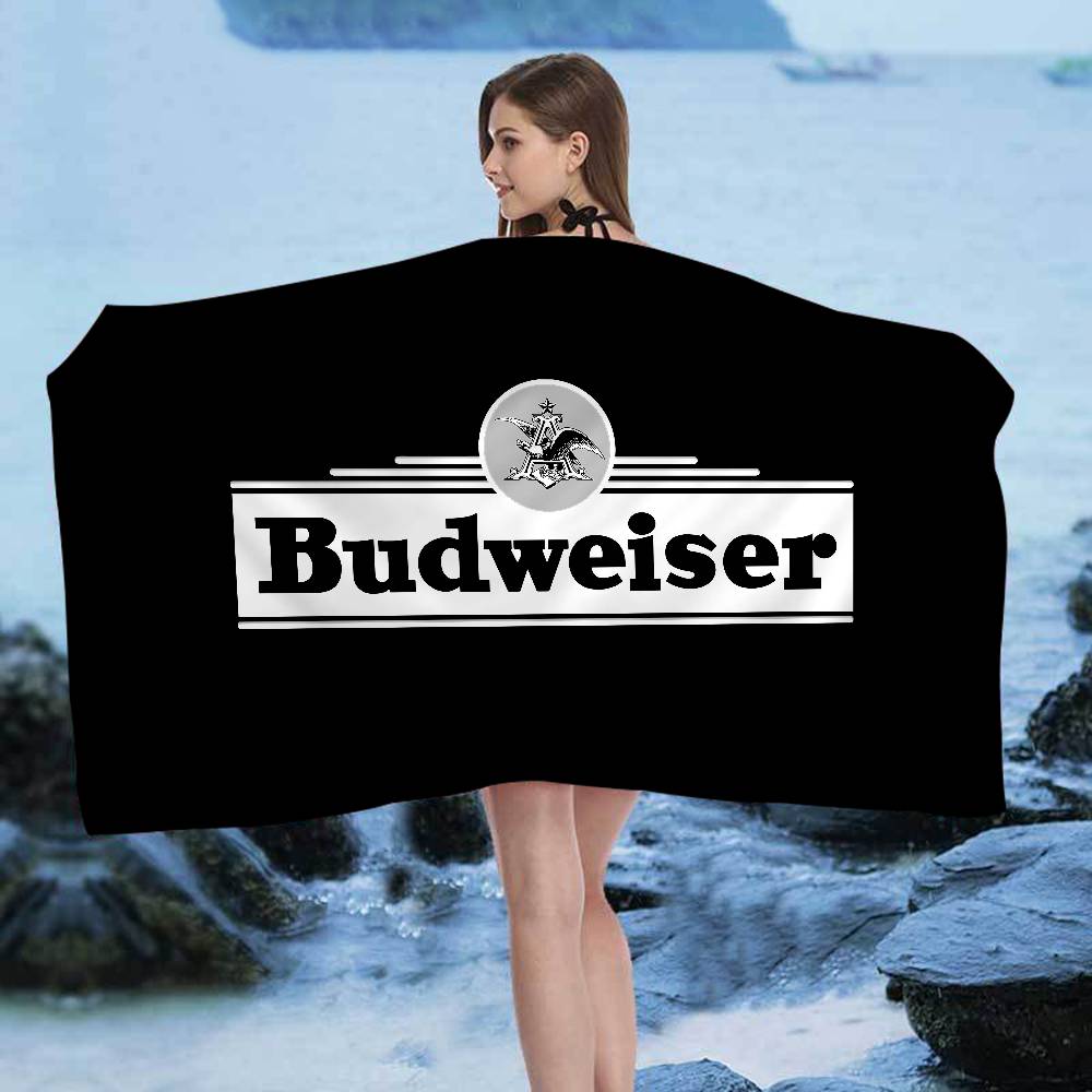 Король Пива B-Budweiser Пляжное Полотенце Цветные Полотенца Для Ванны Для Девочки Микрофибра Быстросохнущее Без Песка Пляж Йога Спа Тренажерный Зал Бассейн