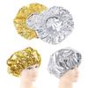 Shower Cap Heat Insulation Aluminum Foil Hat Elastic Bathing Cap For Women