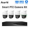 Acarte 4MP PoE PTZ Camera CCTV Kit