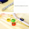 Ruler With Keychain Roll Tape Automatic Telescopic Ruler Mini Tape Measure 1m/3ft Digital Ruler