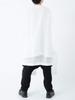 Long Layered Shirt F [AS SUPERSONIC] Shirt, Length, Coat, Men's, White,