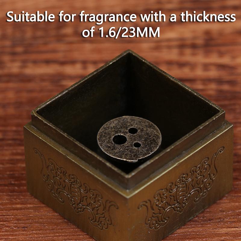 1Pc Vertical Separate Incense Holder Alloy Buddhist Sutra Incense Stick Burner Home Office Lucky Decoration Zen Ornament Burners