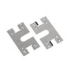 20Pcs Solar Panel Grounding Clip Washer Spacer 28X50Mm Photovoltaic Conductive Sheet Puncture Gasket