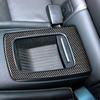 Rear Storage Box Panel Decoration Frame Carbon Fiber Car Stickers For BMW 2005-2012 Series 3 M3 E90 E92 E93 Interior