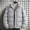 Мужская зимняя утолщенная стойка воротник модная хлопковая одежда, молодежная ветрозащитная теплая куртка большого размера National Trend