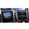 Подходит для Infiniti Q50 Q60 2014-2019 автомобильные аксессуары карбоновая автомобильная навигационная панель внутренняя защита декоративные наклейки