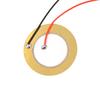 10Pcs 27Mm Sounder Sensor Trigger Drum Disc + Wire Copper Piezo Elements