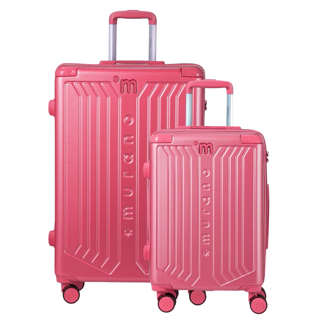 Set de 2 valises Rigide (L-76cm) (S-56cm) MAD PINK