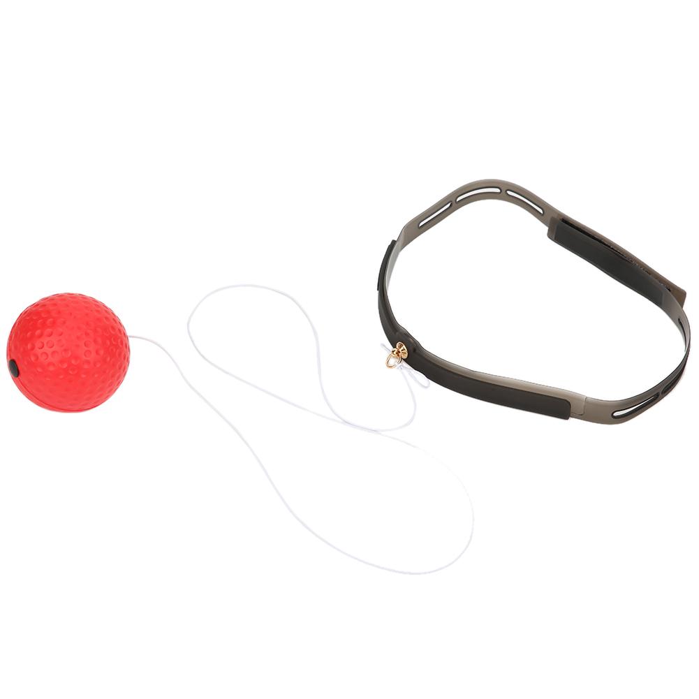 Наголовное оборудование для тренировки скорости в боксе, фитнес-оборудование, пенорезиновый мяч из полиуретана, налобная повязка