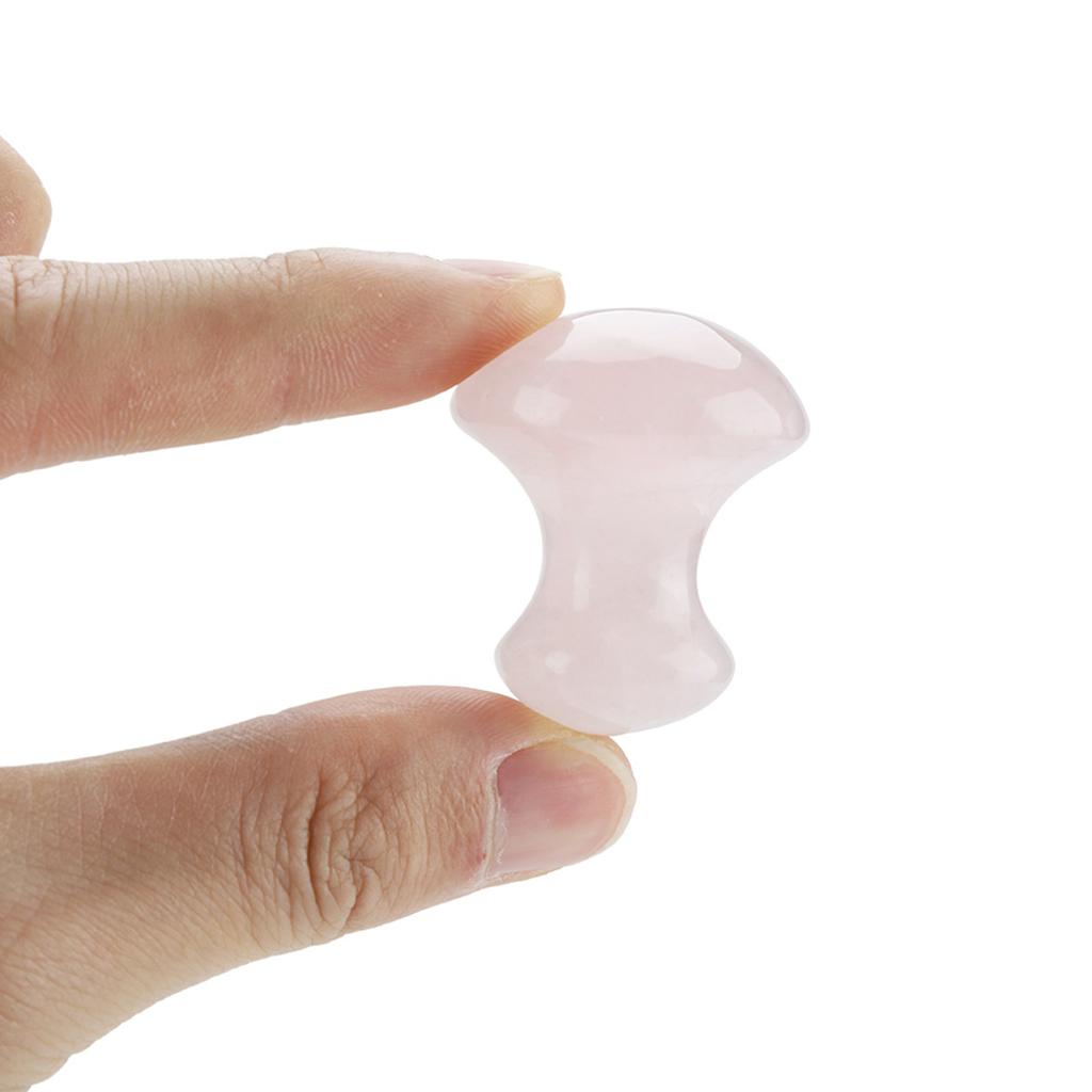 quartz facial tool, mushroom shape design, lightweight