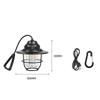 Pinecone camping light four-speed dimming long range retro portable chandelier outdoor emergency waterproof tent camping light