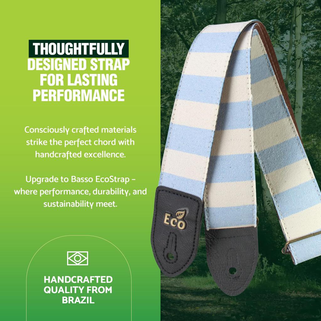 BASSO Guitar Strap ECO STRAP Light Series ECO 13