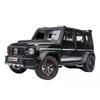 1/24 Scale Mercedes Benz G800 Off Road SUV Diecast Model Alloy Metal Car DIY Desktop Displays Home Trendy Toys Ornaments Sound & Light