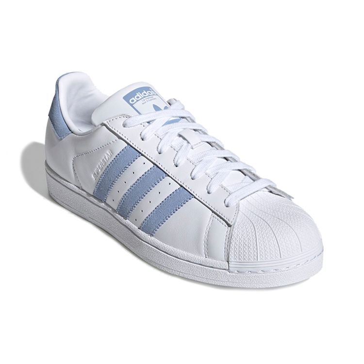 Adidas Кроссовки унисекс Superstar Glow Blue White Footwear-White EF9239