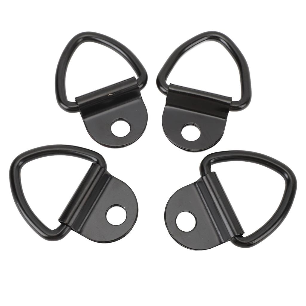 4 шт. анкерные крепления для кузова грузовика, прочные, прочность на разрыв 3000 фунтов, стальные, простая установка для тра