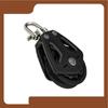 Pulley Block Swivel Sailing Lifting Tool Deck Rigging Single for