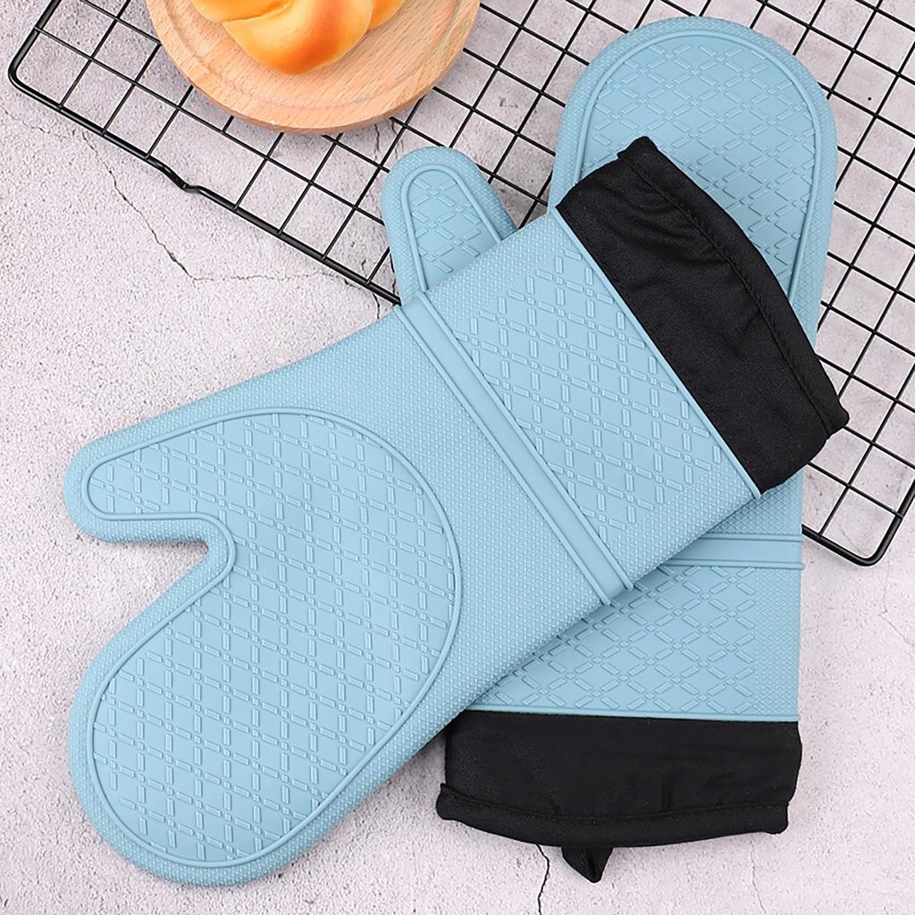 Утолщенные силиконовые прихватки для духовки - это прихватки, устойчивые к воздействию воды и мягкие кухонные прихватки для приготовления пищи