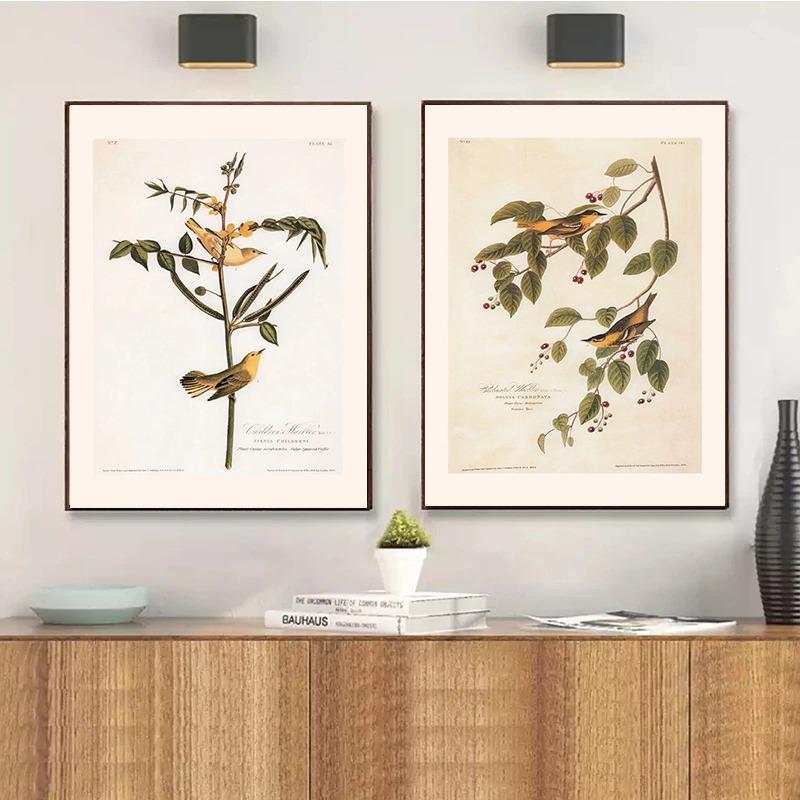 Винтажные ботанические постеры, холст, живопись и принты, классическая настенная картина для гостиной, офиса, домашнего декора, без рамы, подарок