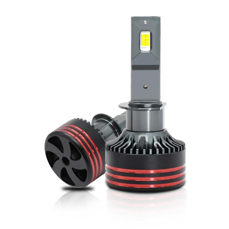 Светодиодные лампы A3 10–32 В, 60 Вт, 6000LM, 6000K, комплект для переоборудования фар высокой яркости, IP68, водонепроницаемый, упаковка из 2 шт.