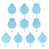 Grade Resin Crafts Ornament Pendant Xmas Christmas Decoration Clay Molds Silicone Mold Epoxy Mold