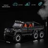 1/20 Benz G63 6X6 OFF-ROAD литая игрушечная модель автомобиля со звуком и светом детские игрушки коллекционные предметы подарок на день рождения