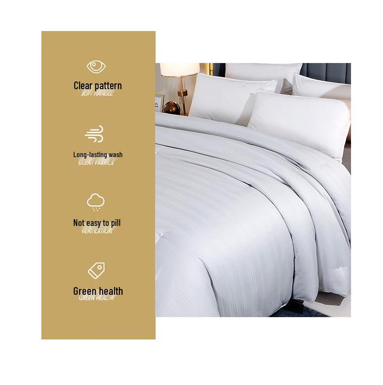 Crystal Home Textiles Стеганое одеяло со слоями из шелка и хлопка - 60% хлопка, шелк-тусса, идеально для весны и осени.