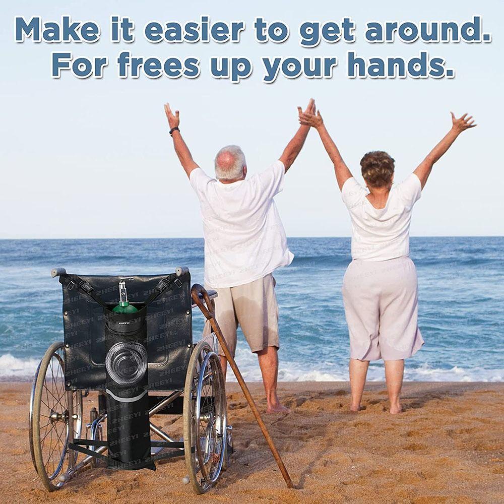 Transport Bag Wheelchair Cylinder Bag Oxygen Tank Holder Oxygen Tank Carrier Oxygen Cylinder Bag