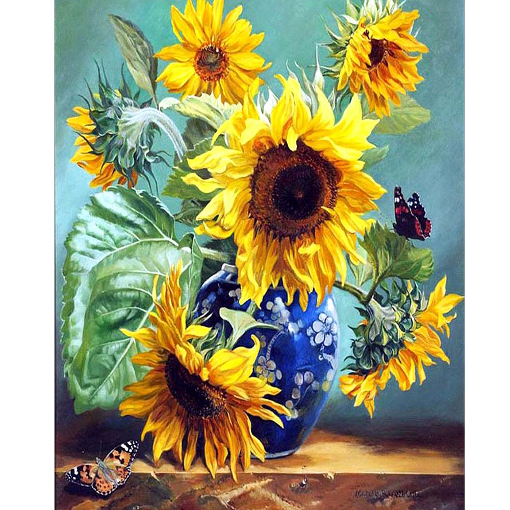 5D алмазная живопись «сделай сам», серия растений, полный бриллиант, ручная работа, алмазная вышивка, мозаика, украшение для дома, гостиной, подарок