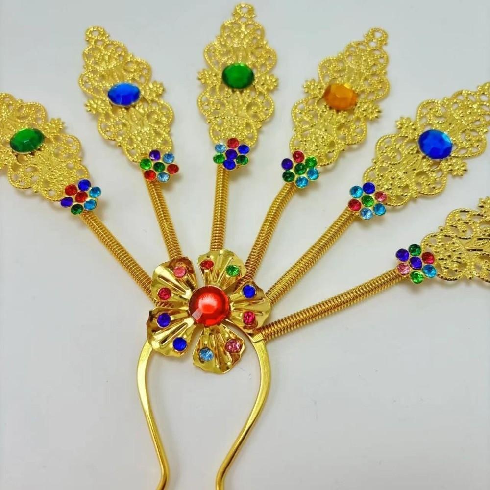 Leaf U Shape Hairpin Ethnic Style Headwear New Metal Hair Sticks Hair Accessories