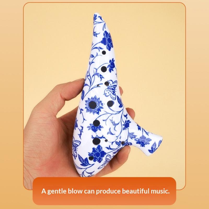 12-дырочная окарина Инструмент Окарины Альт До Тональность Профессиональный Резиновый Инструмент Окарина Для Любителя Музыки Начинающего