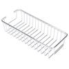 Stainless Steel Wall Mounted Shampoo Conditioner Holder Storage Basket Shelf Organizer Bathroom KitchenStainless Steel