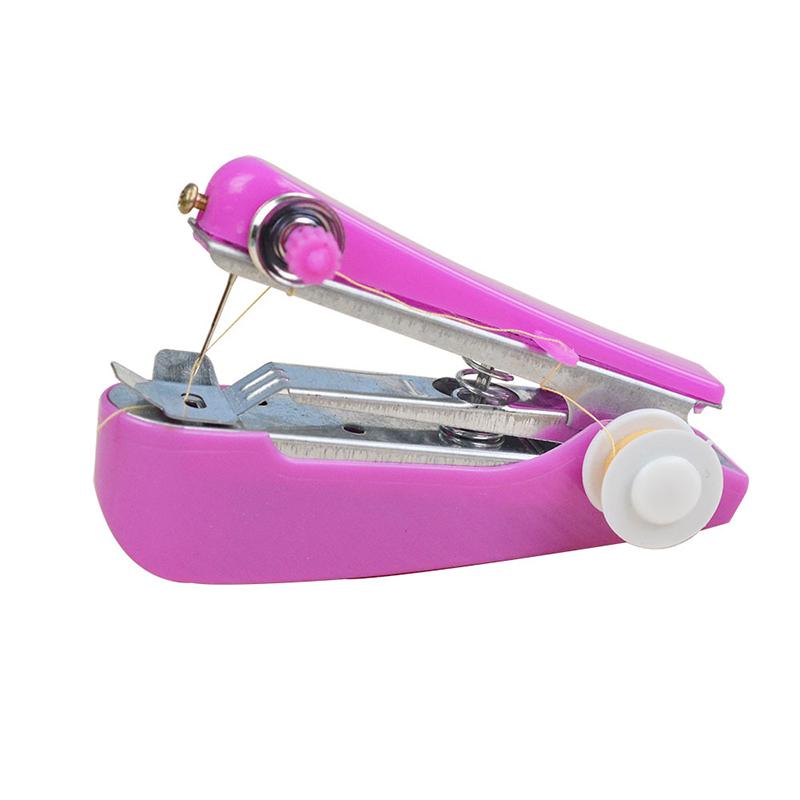 Швейный набор Мини Ручная швейная машинка Игла Набор ниток Бытовая одежда DIY Заплатки Шитье Рукоделие Инструменты Принадлежности TMZ