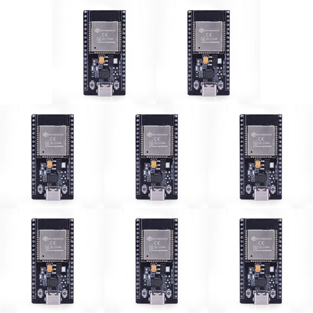 ESP32 WROOM-32 Development Board TYPE-C CH340C/ CP2102 WiFi+Bluetooth Ultra-Low Power Consumption Dual Core Wireless Module