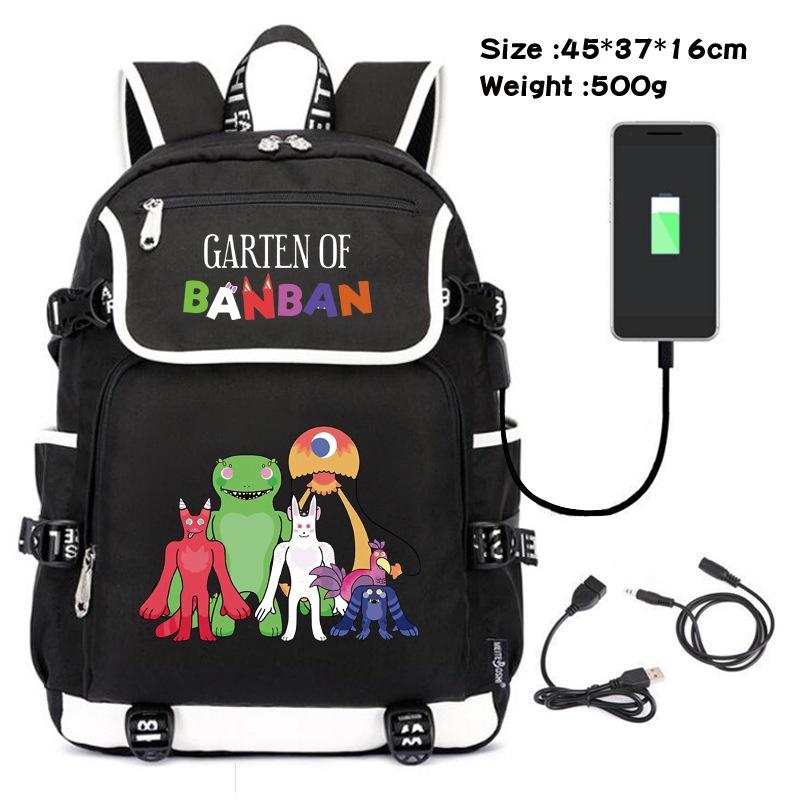 Garten Of Banban Large-capacity Waterproof Usb Charging Schoolbag Backpack Gifts