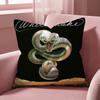 Чехол на подушку Whitesnake - Многоцелевой чехол для дома и автомобиля - Двусторонний, Мягкий и Прочный для Ежедневного Использования