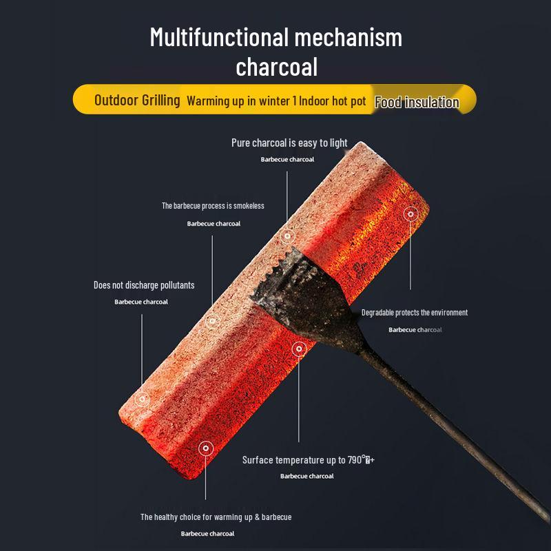 ZhiShi Smokeless BBQ Charcoal