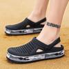 2025 Summer Autumn Men's Sandals Casual Large Size Garden Shoes Outdoor Slippers Breathable Hole Beach Shoes