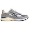 New Balance 990v4 Кроссовки унисекс Made in USA Grey Day 2023 Marblehead Vintage-Indigo U990TA4