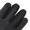 North Gloves Unisex Fleece Cold Protection Smartphone Touch Panel Compatible Graphite Gray L [The Face] E-tip [FW23]