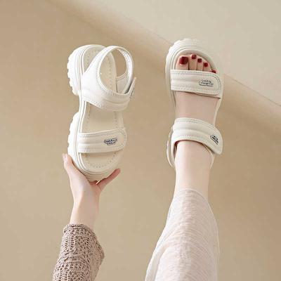 Модные сандалии с ремешком Т-образной формы, черные, женские, из натуральной кожи, женская обувь, шлепанцы, кроссовки, спортивные кроссовки, красовки, комплект для бега, предложения