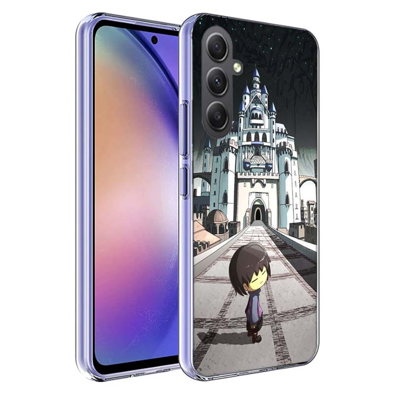 Арт главы Чехол для телефона Undertale для Samsung A17 A37 A57 A07 A16 A26 A36 A56 A06 A02S A12 A22 A32 A52S A04S A14 A24 A34 A54 A03