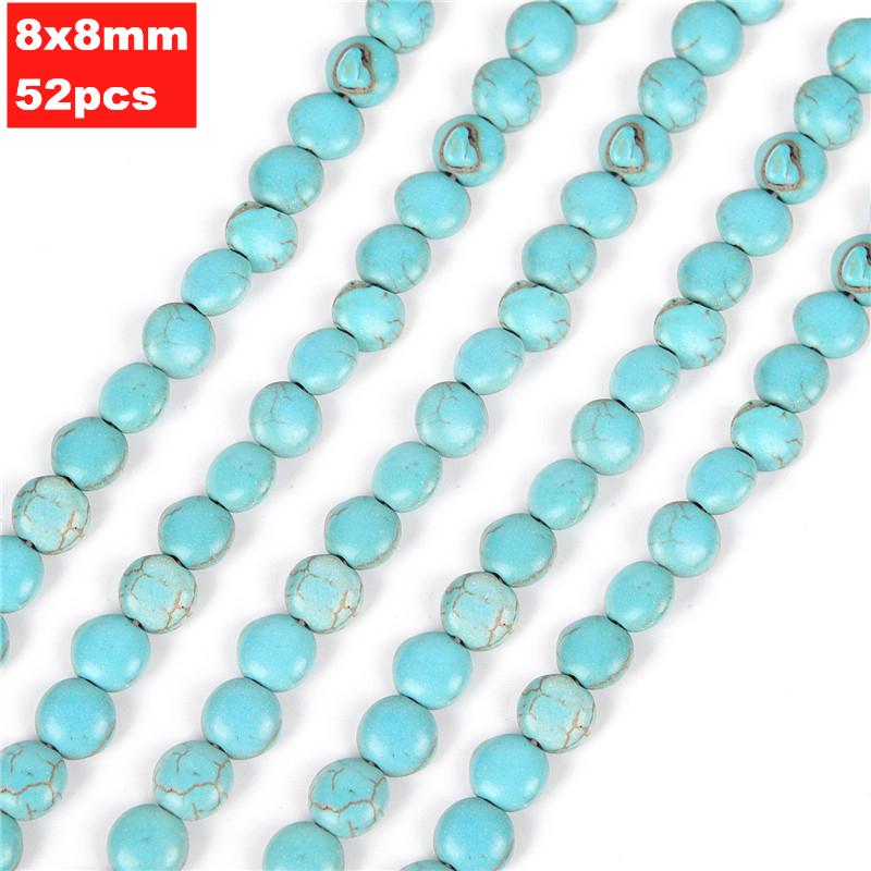 Turquoise Loose Spacer Beads For DIY Jewelry Making Supplies