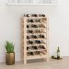 VidaXL Wine Rack 61.5x30x107.5 Cm Solid Pine Wood 822541