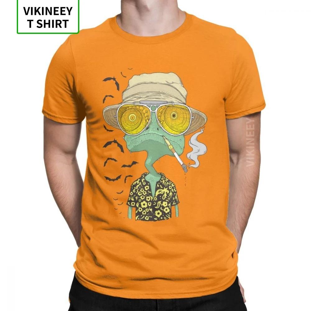 Rango Fear And Loathing In Las Vegas T Shirt Bat Country Drugs Johnny Cotton Fabric Tops Short Sleeve Tees Summer T-Shirts