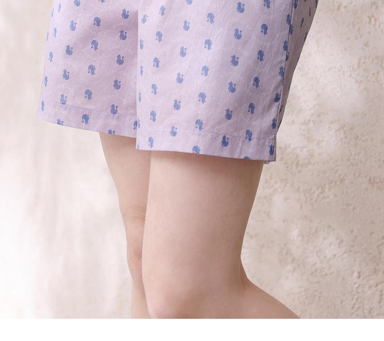 Xuan Liang Woven Pure Cotton Sleep Pants for Women