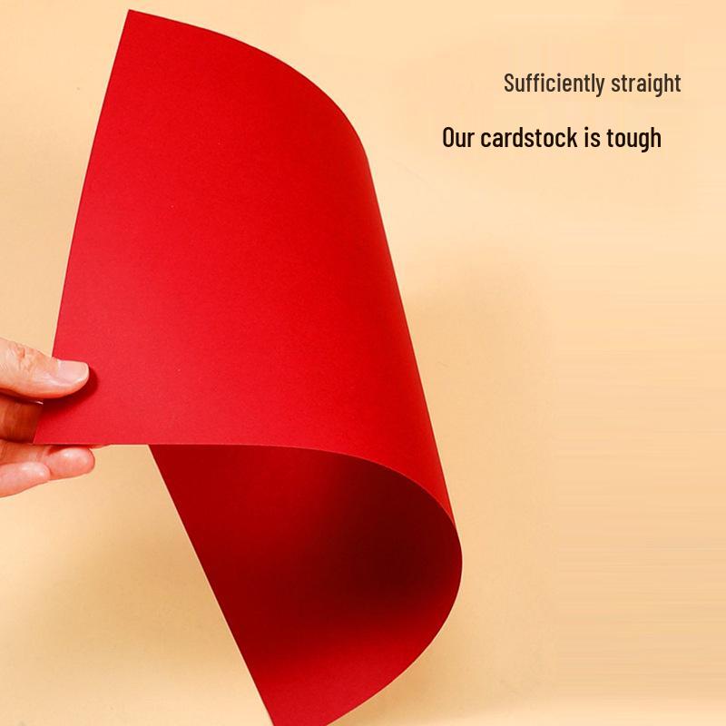 Плотный цветной картон А4 230 г для детских поделок и поздравительных открыток